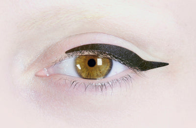 N°4 </br>Stick on eyeliners </br>matte black - 3 styles