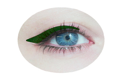 N°21 </br> Stick on eyeliners </br> Brazilian colors - 4 shapes