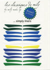 N°21 </br> Stick on eyeliners </br> Brazilian colors - 4 shapes