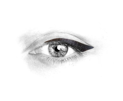 N°2 </br> Stick on eyeliners </br>matte black - cat eyes